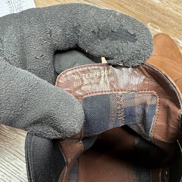 Cole Haan Signature Grandos Waterproof Wedge Brown Chelsea Boots Women's Size 9 - Picture 5 of 7